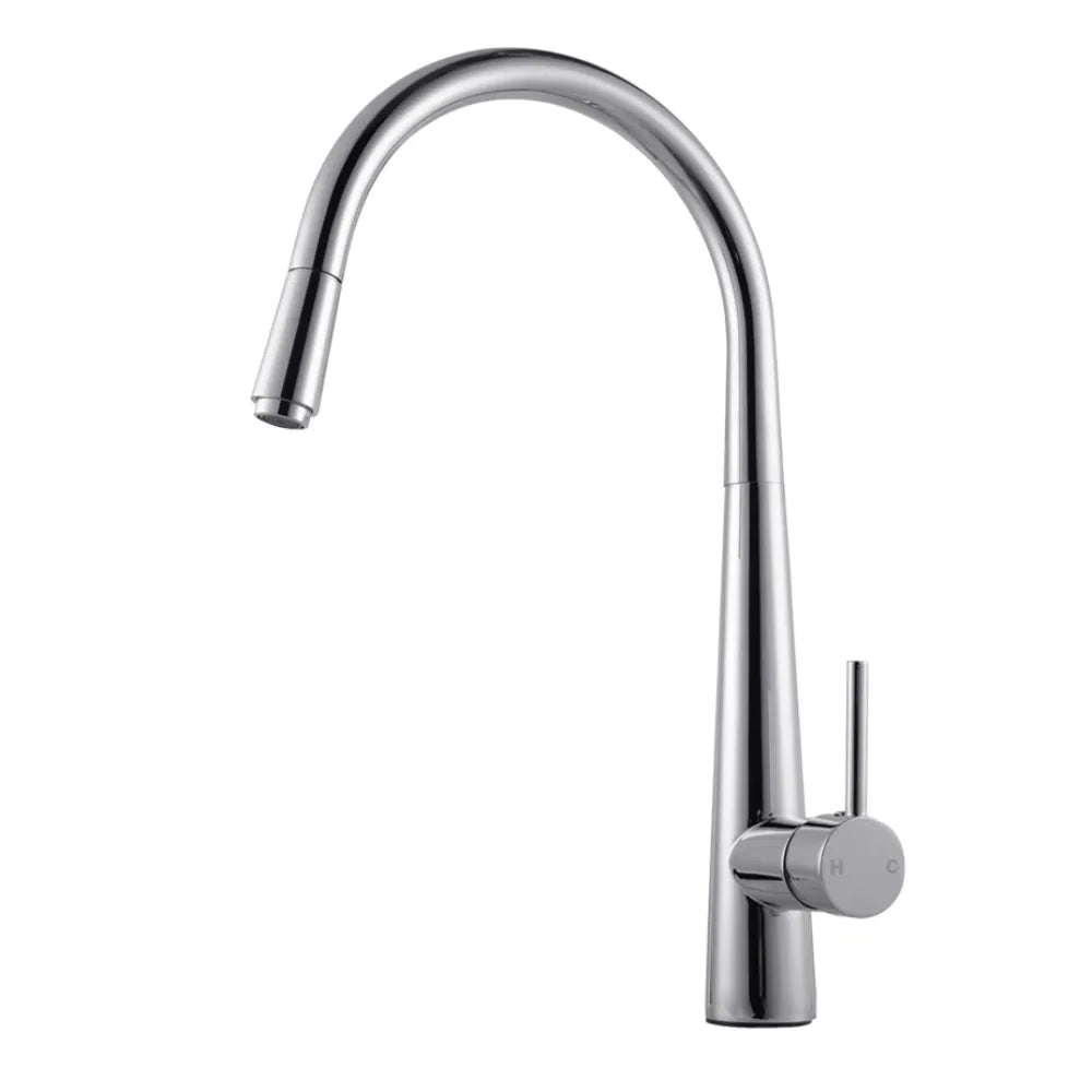 Kitchen Petra Series Pull Out Sink Chrome Mixer ,