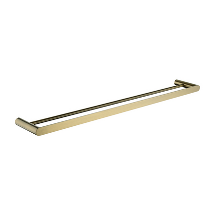 Speranza Double Towel Rail 800mm Gold , Default Title