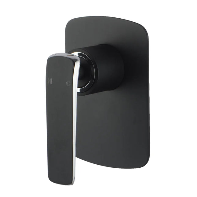 Black Chrome Bathroom Speranza Shower Wall Mixer ,