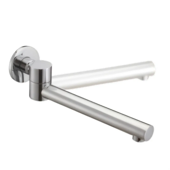 Bathroom Louis Lever Series Bath Wall Spout Chrome ,