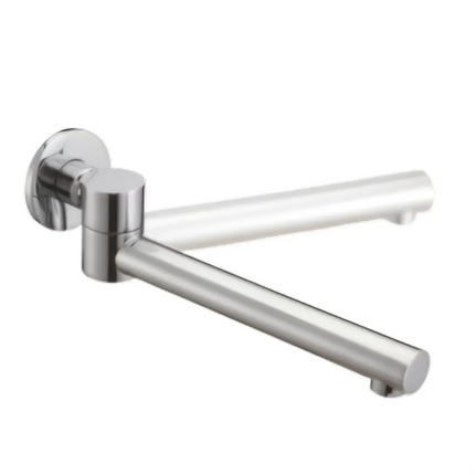 Bathroom Louis Lever Series Bath Wall Spout Chrome ,