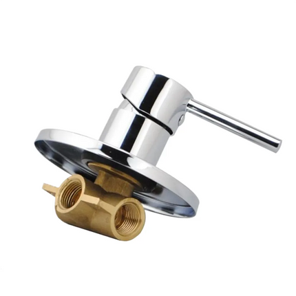 Bathroom Louis Lever Series Shower Wall Mixer Chrome ,