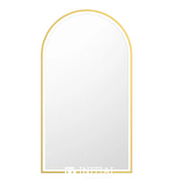 Anbi Arch Trio Colour Gold Frame LED Mirror 500X900X30 ,