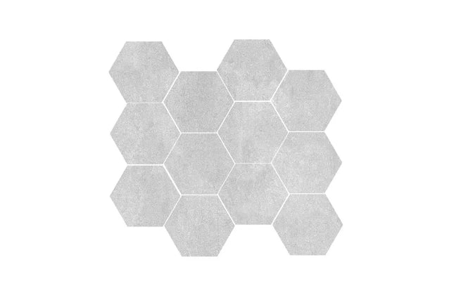 Mosaic Hexagon Breezy Ash Grey Matt 265X305