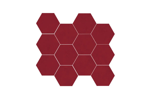 Mosaic Hexagon Breezy Chilli Matt 265X305