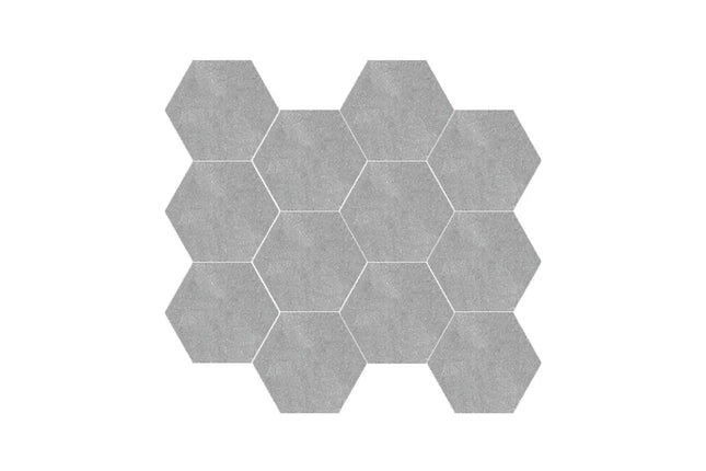 Mosaic Hexagon Breezy Grey Matt 265X305