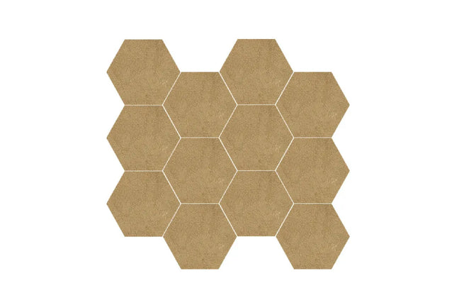 Mosaic Hexagon Breezy Khaki Matt 265X305