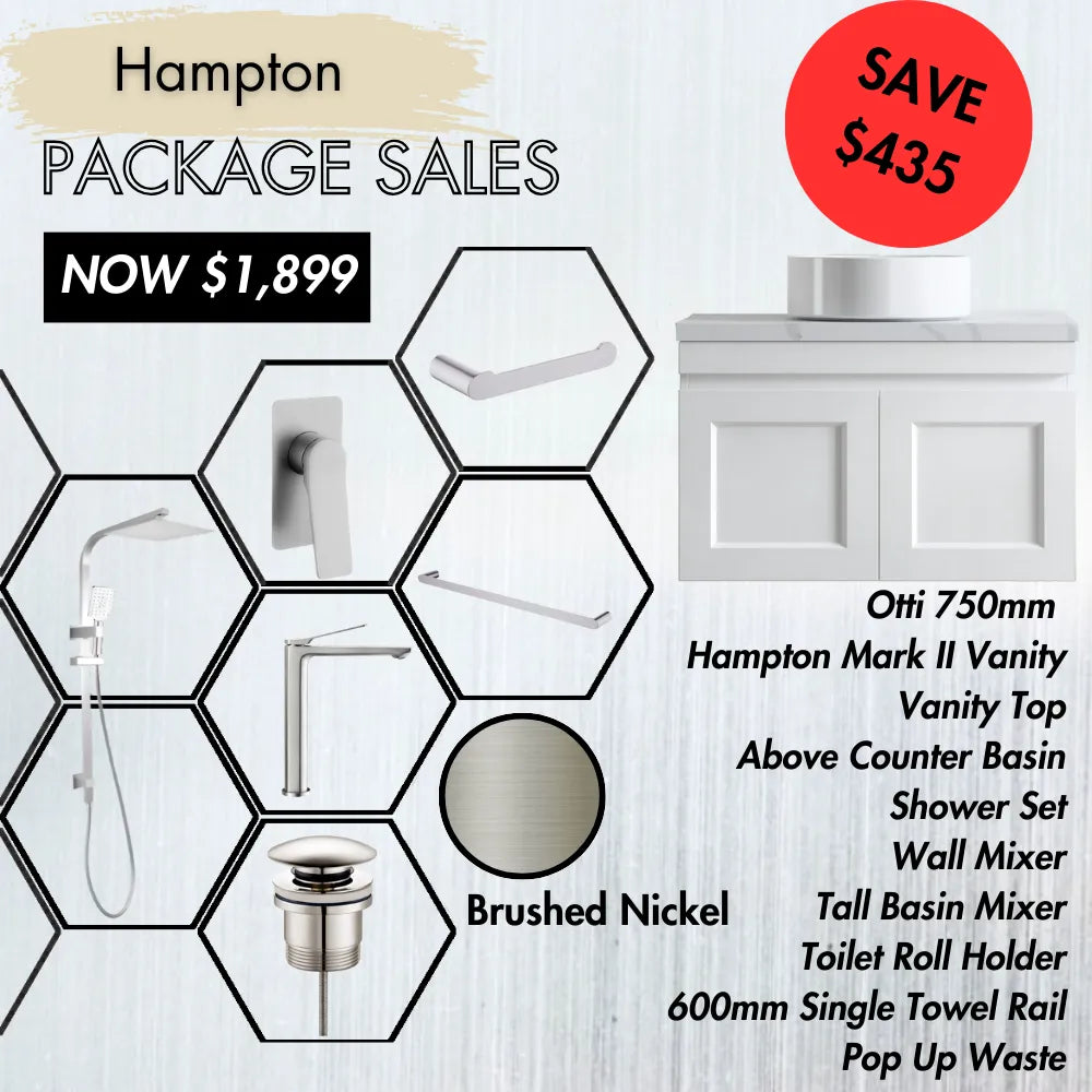 Bathroom Package Sale 04 Hampton , 750mm