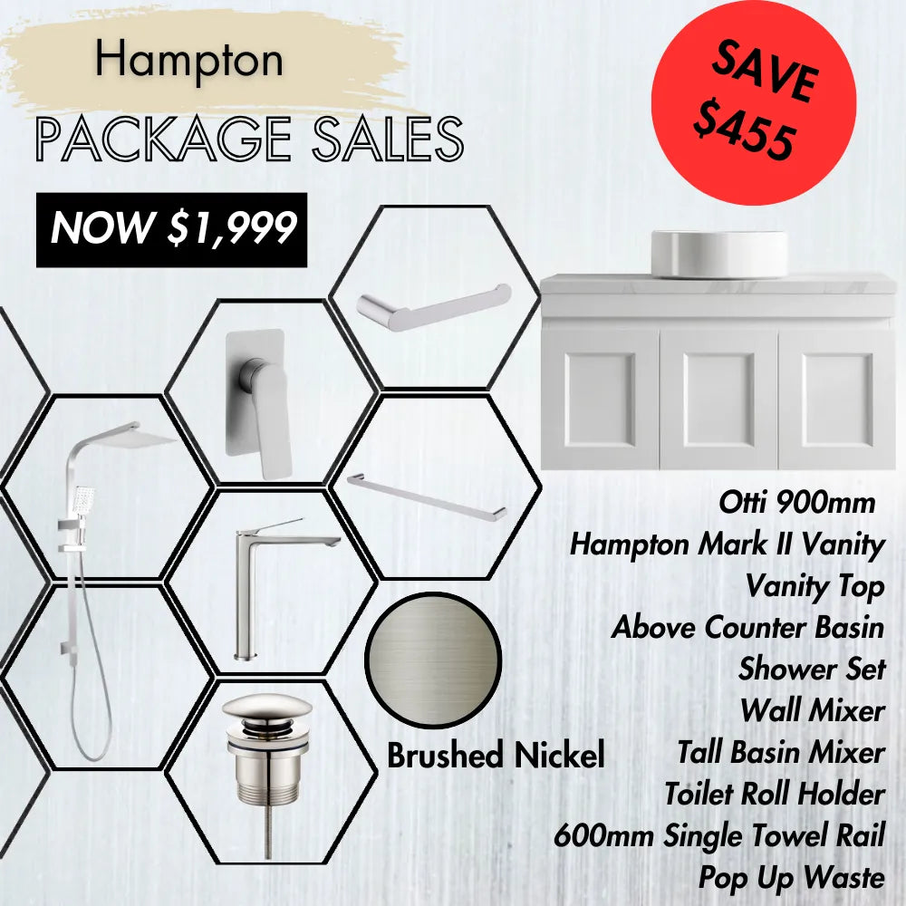 Bathroom Package Sale 04 Hampton , 900mm