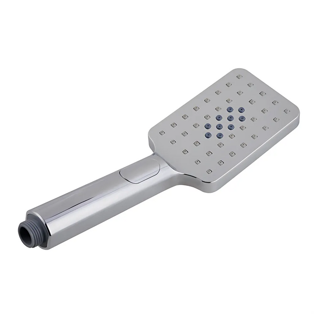 Add Square Brushed Nickel Hand Shower Head , 3 functions