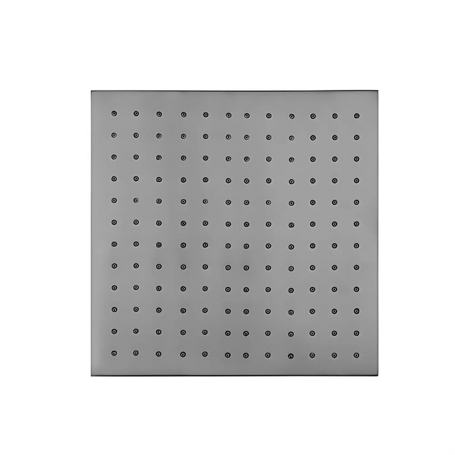 Add Square Shower Head 250mm Brushed Nickel , Square Edge