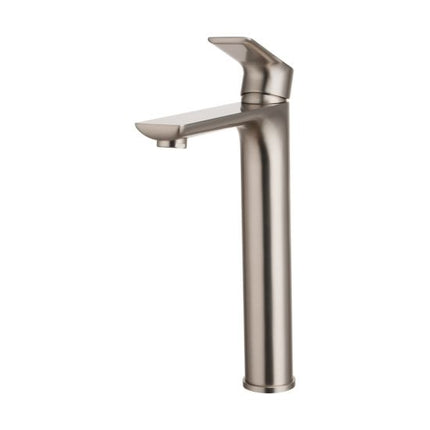 Vago Tall Basin Mixer Brushed Nickel ,