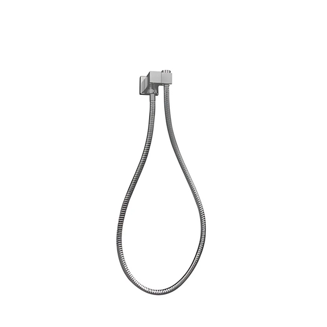 Square Hand Held Shower Set Brushed Nickel ,