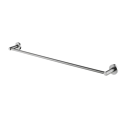 Louis Lever Single Towel Rack Rail 800mm Brushed Nickel ,