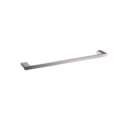 Belle Single Towel Rail 600mm Brushed Nickel , Default Title