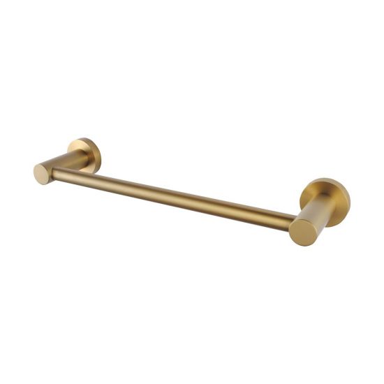 Louis Lever Towel Rail 300mm Gold , Default Title