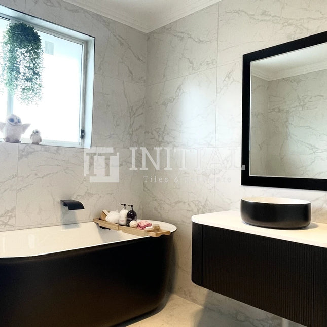 Marble Look Tile Cirrus Silk Grey 600X1200 ,