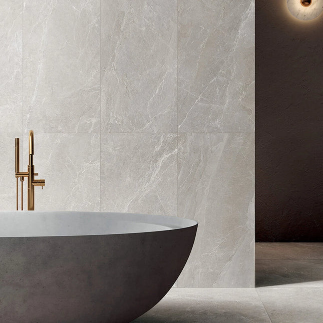 Marble Look Bari Earl Grey 600X1200 ,