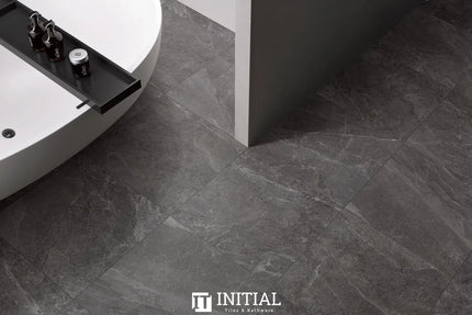 In & Out Prika Matt Black 600X600X10 ,