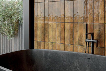Subway Tile Carla Gloss Cotto 75X300