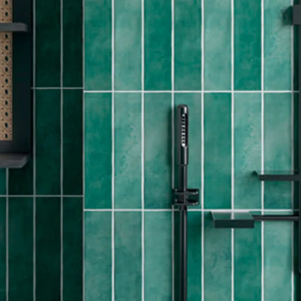 Subway Tile Carla Gloss Dark Green 75X300