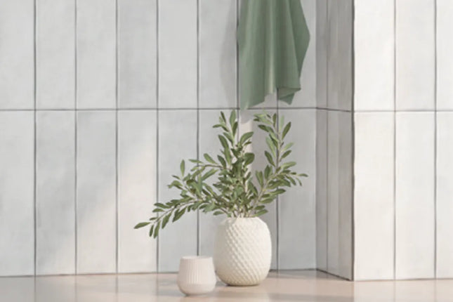 Subway Tile Carla Gloss White 75X300