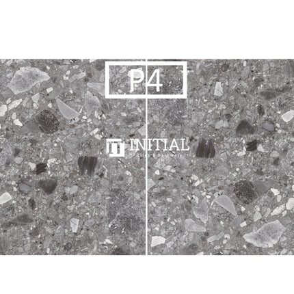 In & Out Terrazzo Look Tile Dark Grey 300X300X10 ,