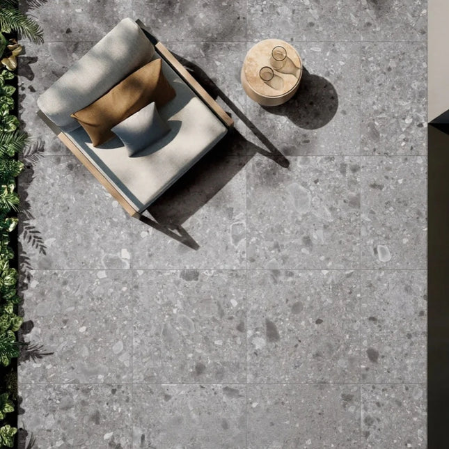 In/Out Terrazzo Look Parma Dark SurfaceTec ,