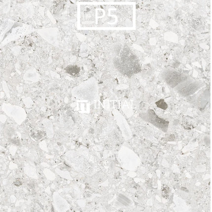 Outdoor Paver Terrazzo Look Tile Light Grey 600X600X20 ,