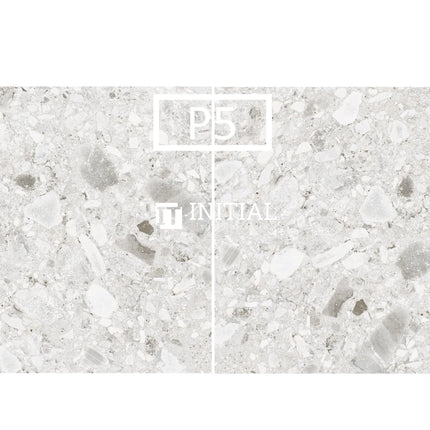 Outdoor Paver Terrazzo Look Tile Light Grey 600X600X20 ,