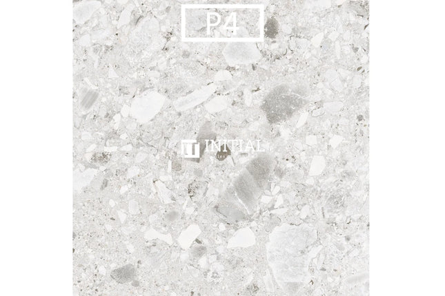 In & Out Terrazzo Look Tile Light Grey 600X600X10 ,