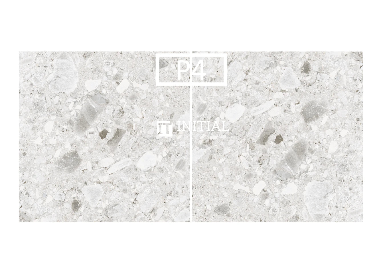 In & Out Terrazzo Look Tile Light Grey 300X300X10 ,
