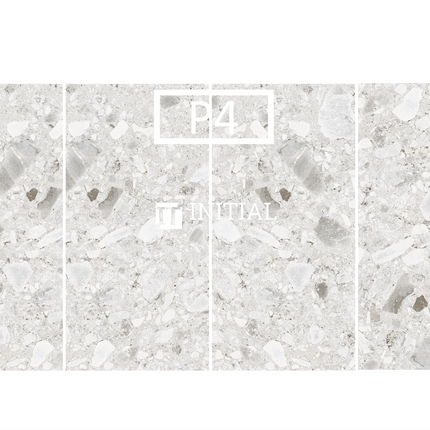 In & Out Terrazzo Look Tile Light Grey 300X600X10 ,