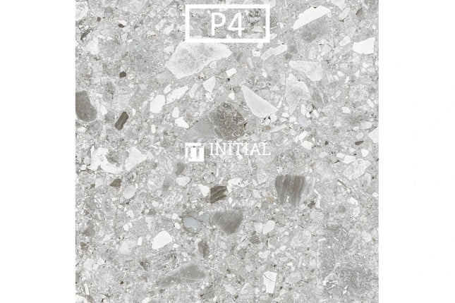 In & Out Terrazzo Look Tile Medium Grey 300X300X10 ,