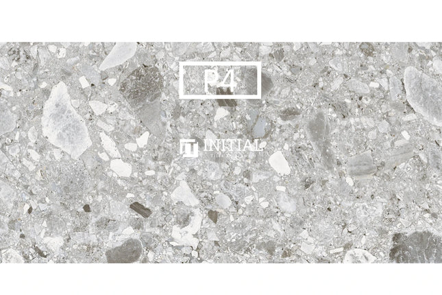 In & Out Terrazzo Look Tile Medium Grey 300X600X10 ,