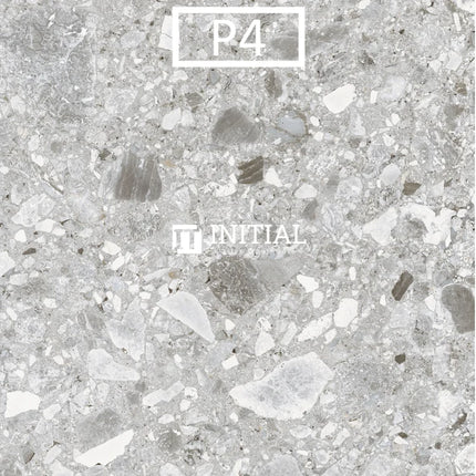 In & Out Terrazzo Look Tile Medium Grey 600X600X10 ,