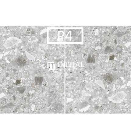 In & Out Terrazzo Look Tile Medium Grey 300X300X10 ,