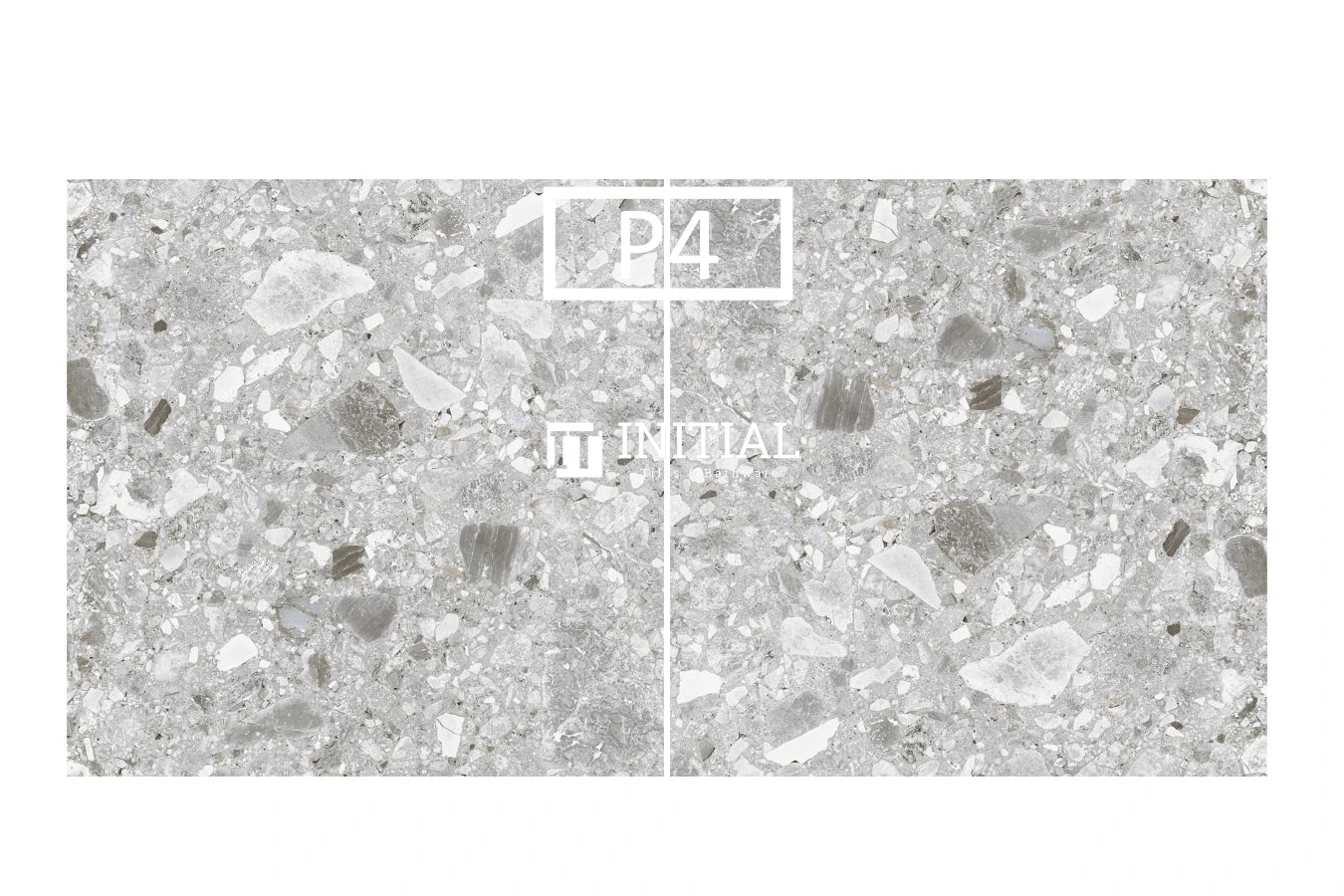 In & Out Terrazzo Look Tile Medium Grey 600X600X10 ,