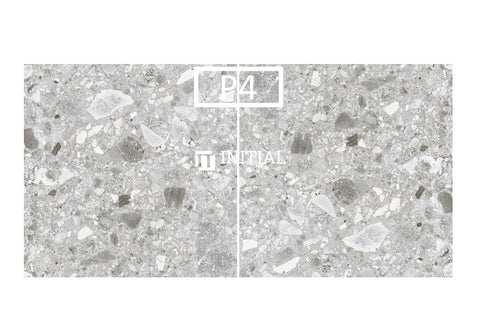 In & Out Terrazzo Look Tile Medium Grey 300X300X10 ,