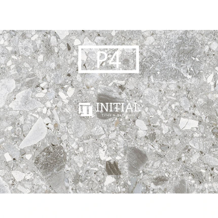 In & Out Terrazzo Look Tile Medium Grey 600X1200X10 ,