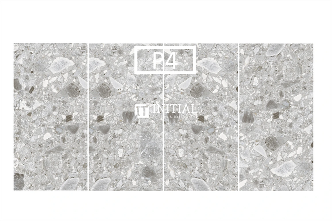 In & Out Terrazzo Look Tile Medium Grey 300X600X10 ,