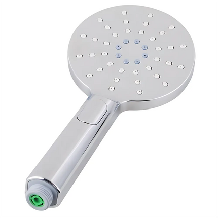 Round Hand Held Shower Set With Rail Chrome ,