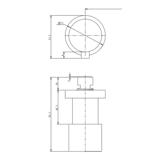 Louis Lever Round Shower Wall Taps Chrome ,