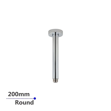 Round Ceiling Arm Shower Chrome , 200mm