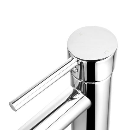 Louis Lever Round Basin Mixer (Tall Version) Chrome ,