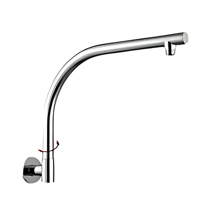 Round Swivel Wall Arm Showers Chrome ,