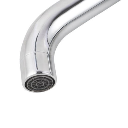 Louis Lever Round Basin Mixer Crooked Water Spout Chrome ,