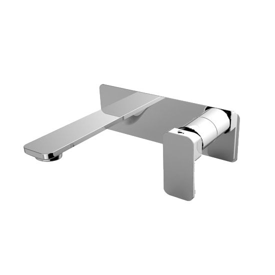 Tera Bathtub/Basin Wall Mixer With Spout Chrome ,