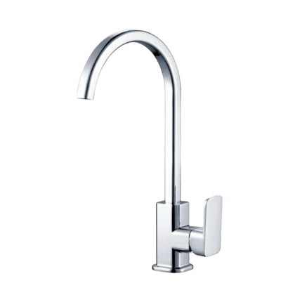 Tera Square Kitchen Mixer Chrome