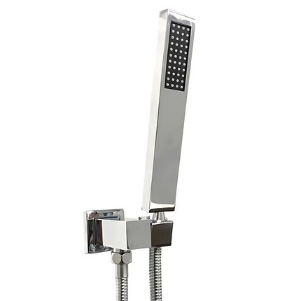 Square Hand Held Shower Set Chrome ,